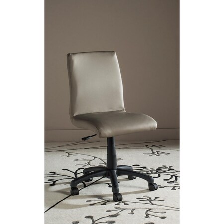 Safavieh Hal Desk Chair, Grey FOX8501C